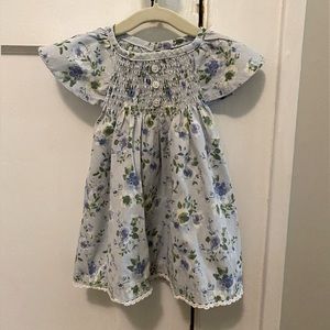 Mudpie smocked neck dress